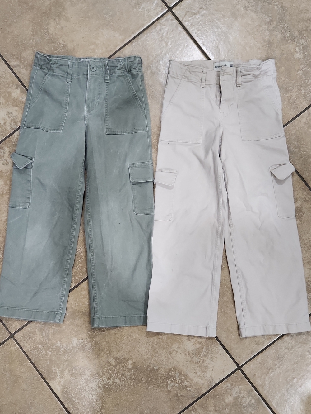 Abercrombie Kids Bundle Of 2 Girls Cargo Pants